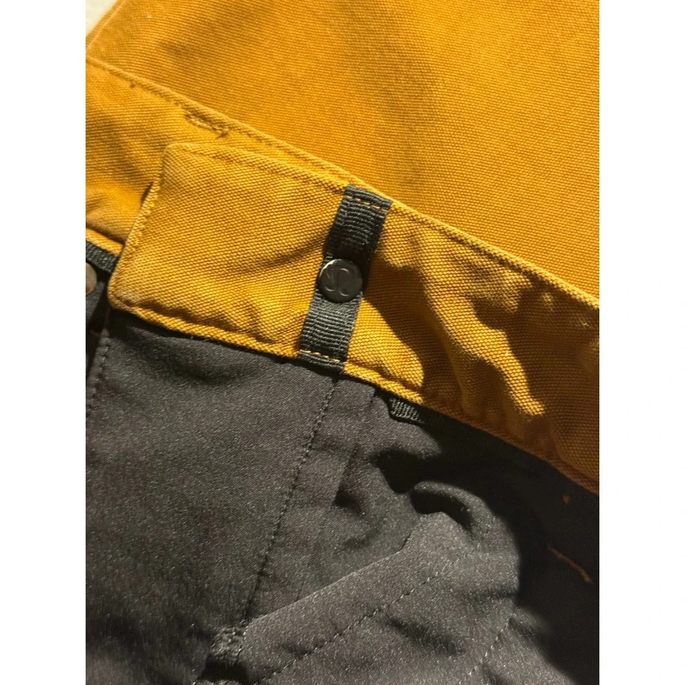 Lululemon ABC Pant Slim Utilitech Copper Brown Ochre Mens 28 LM5ABNS